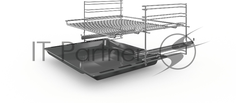Духовой шкаф Электрический Bosch Serie 4 HBF254EW0R белый/нержавеющая сталь