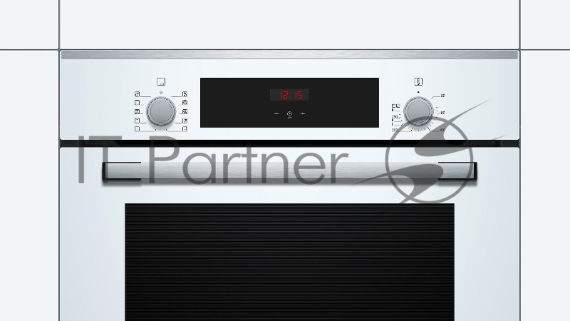 Духовой шкаф Электрический Bosch Serie 4 HBF254EW0R белый/нержавеющая сталь