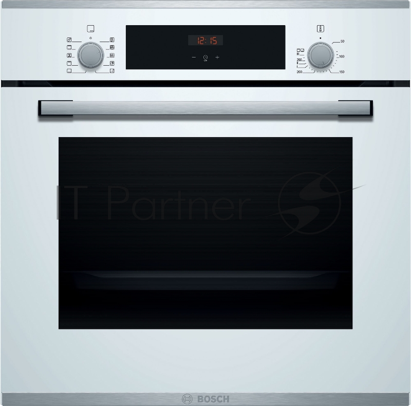 Духовой шкаф Электрический Bosch Serie 4 HBF254EW0R белый/нержавеющая сталь