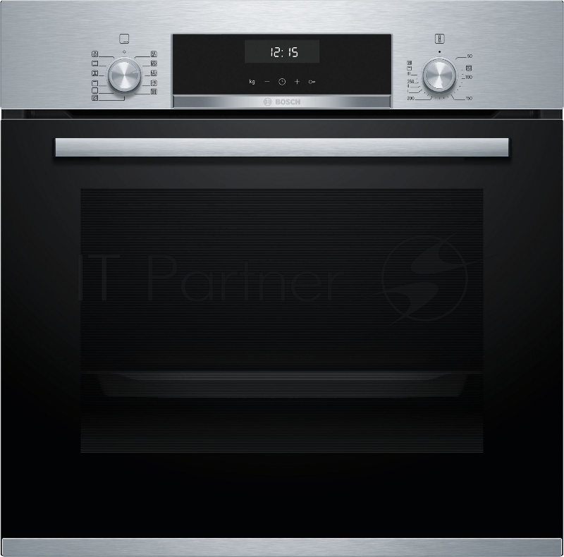 Духовой шкаф Электрический Bosch Serie 4 HBJ517YS0R нержавеющая сталь/черный