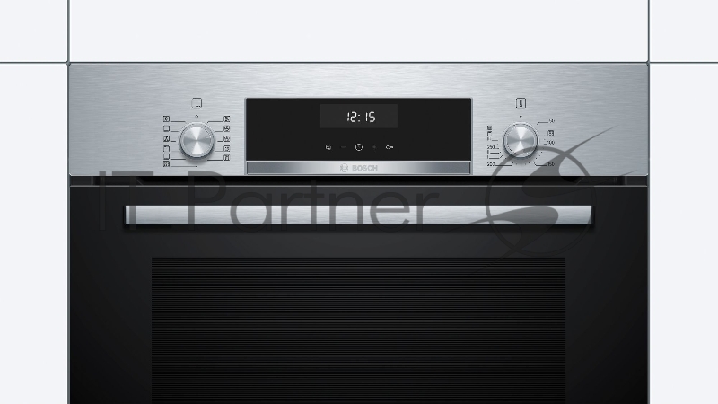 Духовой шкаф Электрический Bosch Serie 4 HBJ517YS0R нержавеющая сталь/черный