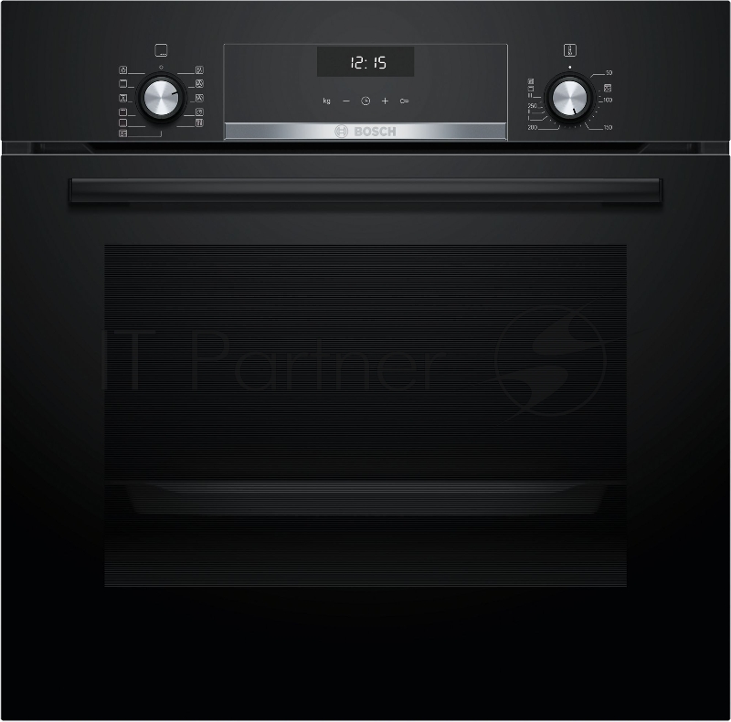 Духовой шкаф Электрический Bosch Serie 6 HBJ517YB0R черный