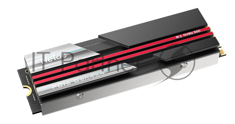 Накопитель SSD M.2 Netac 4.0Tb NV7000 Series <NT01NV7000-4T0-E4X> Retail (PCI-E 4.0 x4, up to 7200/6850MBs, 3D NAND, 3000TBW, NVMe 1.4, 22х80mm, heatsink)
