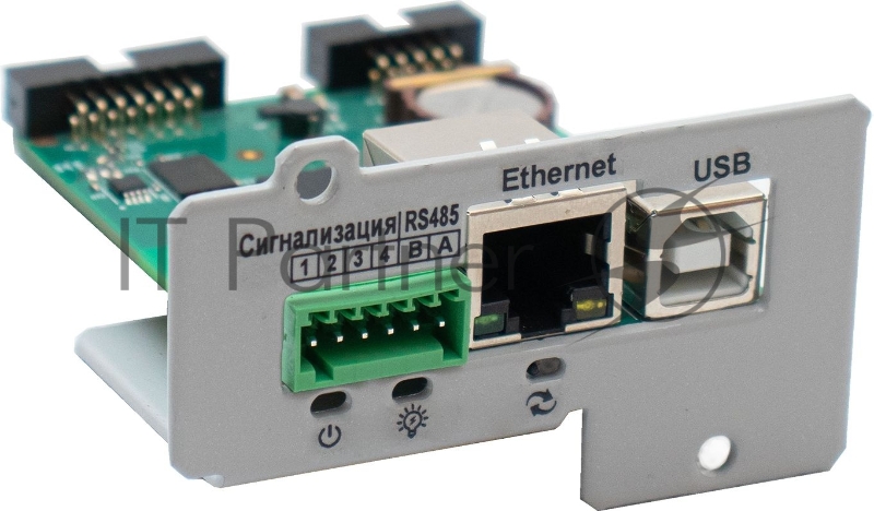 Плата расширения ШТИЛЬ: Ethernet, USB,конт 3 шт,SNMP/Modbus TCP/HTTP/SMTP/NTP/протокол Штиль, Е- mail /Trap-сообщ