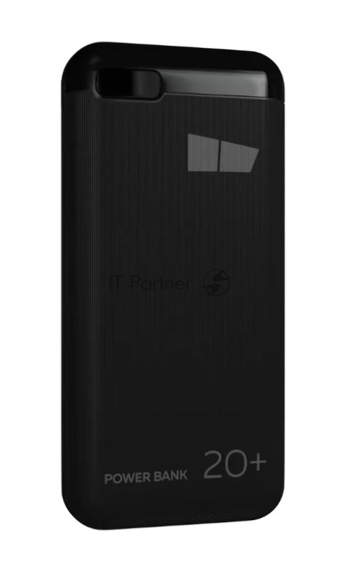 Внешний аккумулятор 20000mAh Smart 3USB Type-C 3A PD 20W+QC3.0 быстрая зарядка More choice PB32S-20 (Black)