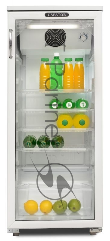 Холодильная витрина Саратов 501 КШ-160 белый (однокамерный)