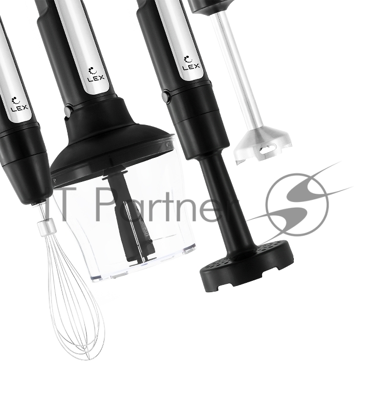 Блендер ручной (черный) LEX LX 10011-2