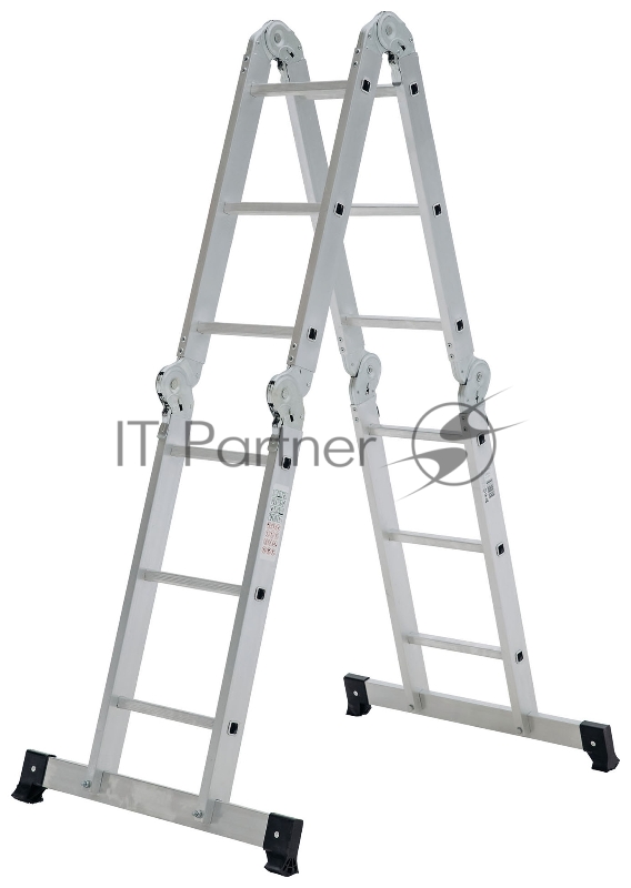 Лестница Новая Высота NV1320 трансформер алюминий четырехсекционнаясекц. 3ступ. (1320403Y)