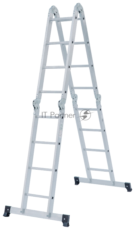 Лестница Новая Высота NV1320 трансформер алюминий четырехсекционнаясекц. 4ступ. (1320404Y)