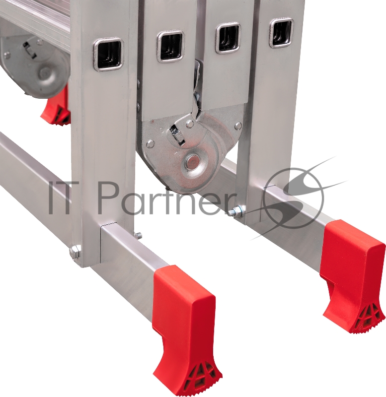 Лестница Новая Высота NV2322 двусторонняя трансформер алюминий четырехсекционнаясекц. 5ступ. полупроф. (2322405)