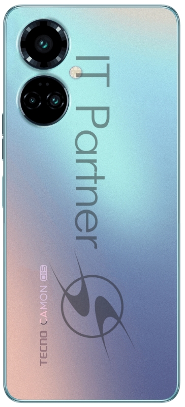 Смартфон Tecno CI8n CAMON 19 Pro 8+128 Polar Blue, 6.78 Asahi Glass, 20:9, 2460 x 1080 Mpix, 2.05GHz x2 + 2.0GHz x6 , 8 Core, 8GB RAM,128GB, up to 256GB flash, 64Мп+AF+50Мп+2Мп/32Мп, 2Sim, LTE, 4G, BT v5.0, WiFi, GPS/AGPS, Type-C, 4900mAh, Android 12
