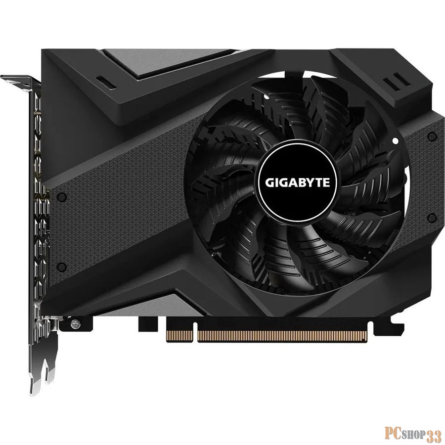 Видеокарта Gigabyte PCI-E GV-N1630OC-4GD NVIDIA GeForce GTX 1630 4096Mb 64 GDDR6 1815/12000 DVIx1 HDMIx1 DPx1 HDCP Ret