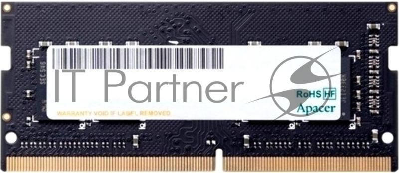 Модуль памяти Apacer DDR4 32GB 3200MHz SO-DIMM (PC4-25600) CL19 1.2V (Retail) 2048*8 (AS32GGB32CSBBGC/ES.32G21.PSH)
