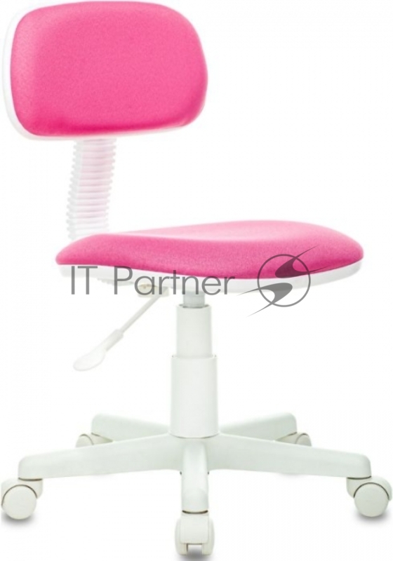 Кресло детское Бюрократ CH-W201NX розовый 15-55 крестовина пластик пластик белый