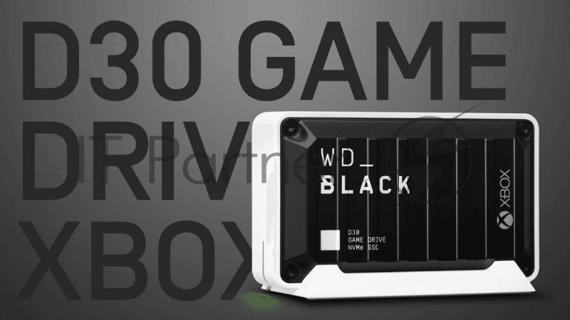 Внешний твердотельный накопитель WD BLACK 500GB D30 Game Drive SSD
