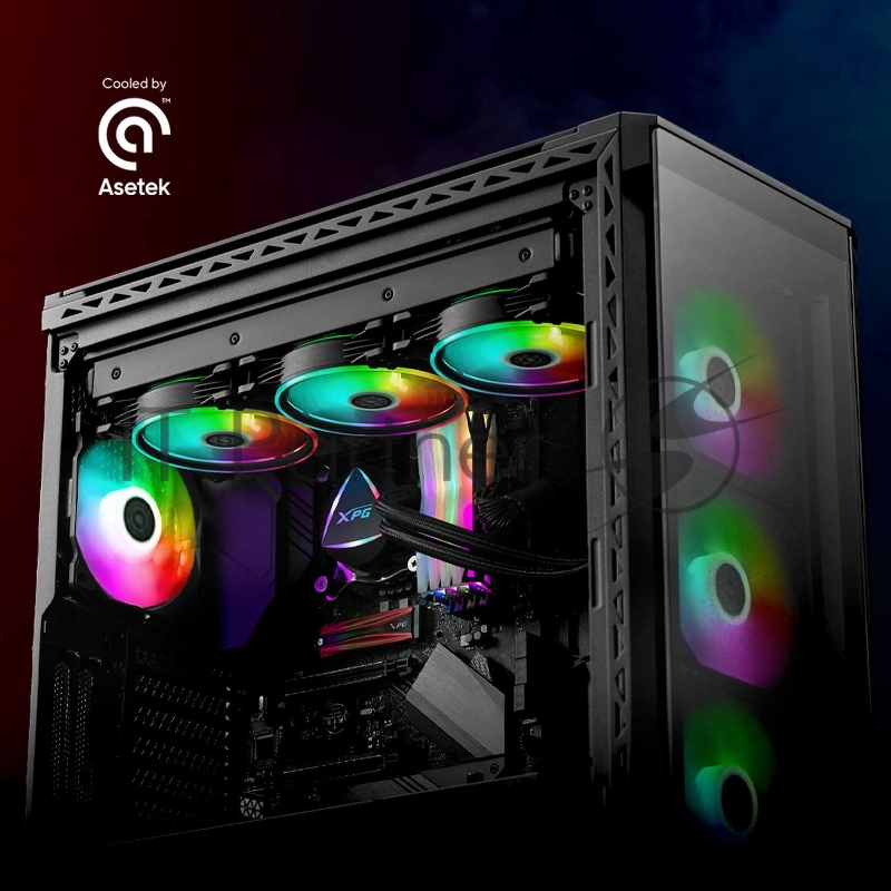 Cистема водяного охлаждения ADATA XPG LEVANTE 360 СВО 360 мм, 4-pin, радиатор - алюминий