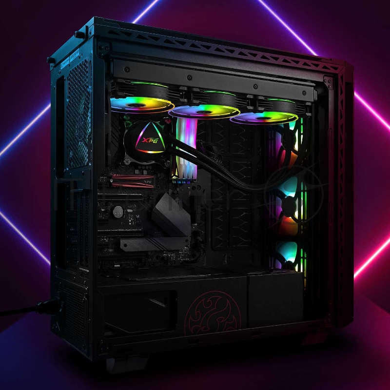 Cистема водяного охлаждения ADATA XPG LEVANTE 360 СВО 360 мм, 4-pin, радиатор - алюминий