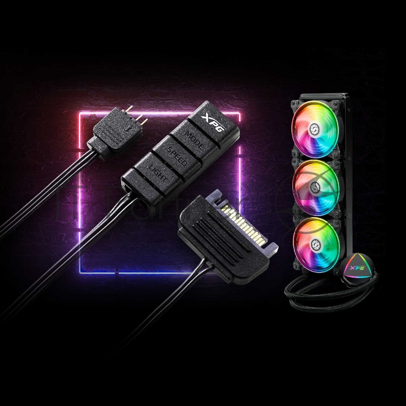 Cистема водяного охлаждения ADATA XPG LEVANTE 360 СВО 360 мм, 4-pin, радиатор - алюминий