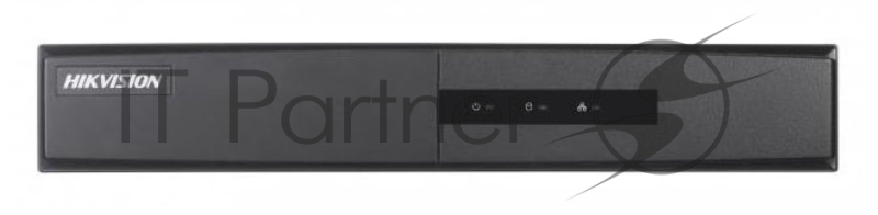 Видеорегистратор 4-х канальный IP c PoE, 1 VGA до 1080Р, 1 HDMI до 1080Р, двустороннее аудио, 1 SATA для HDD до 6Тб, 4х100M PoE, 1 RJ45 10M/100M, 2 USB, -10°C...+55°C, DC48В, 10Вт макс (без HDD), ≤1кг (без HDD)