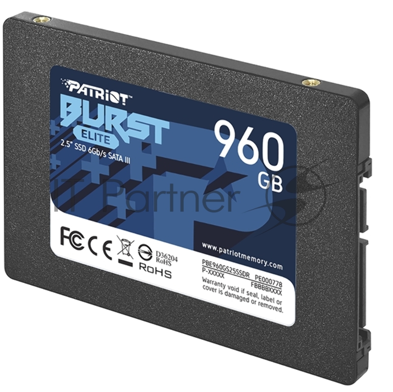 Жесткий диск SSD SATA2.5 960GB BURST PBE960GS25SSDR PATRIOT