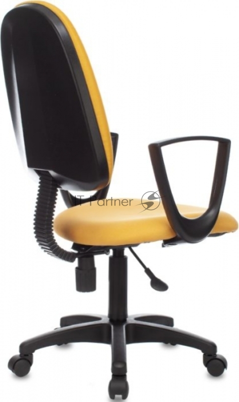 Кресло Бюрократ CH-1300N желтый 15-155 крестовина пластик