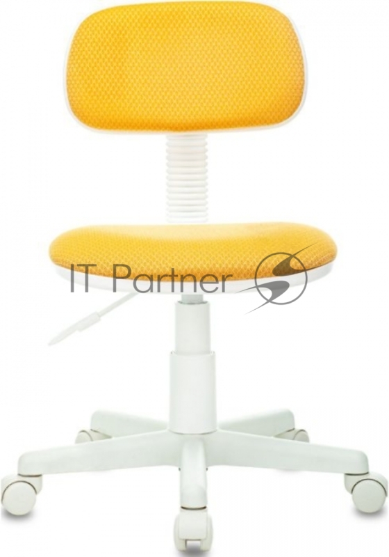 Кресло детское Бюрократ CH-W201NX желтый V398-30 крестовина пластик пластик белый