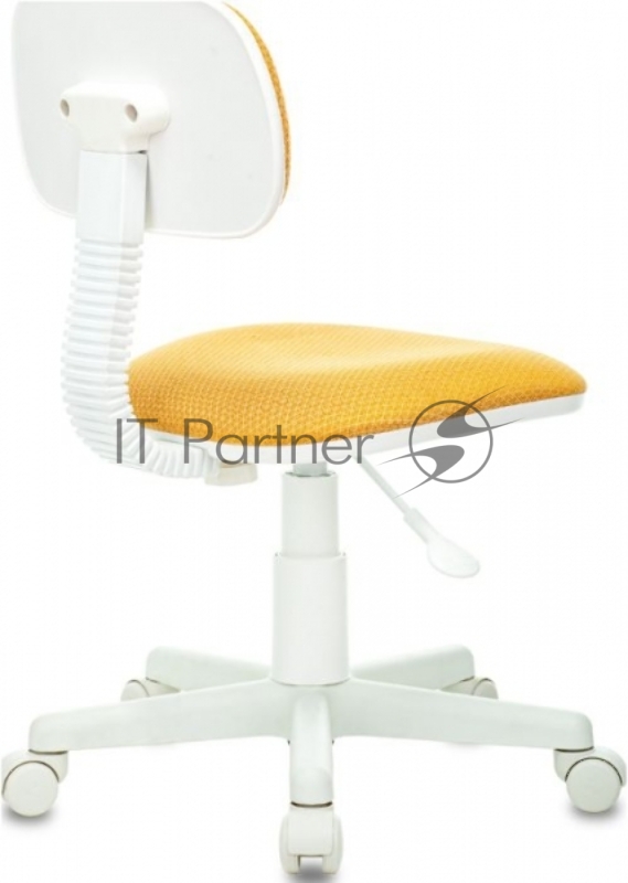 Кресло детское Бюрократ CH-W201NX желтый V398-30 крестовина пластик пластик белый