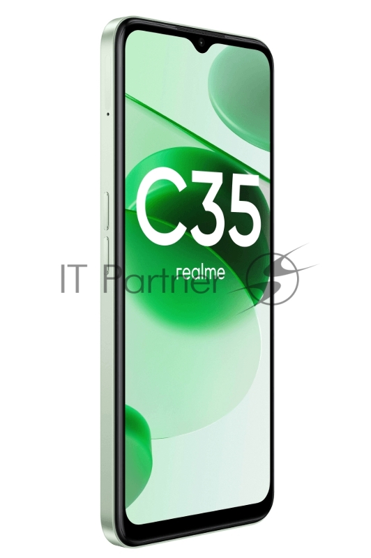 Смартфон Realme C35 128Gb 4Gb зеленый 3G 4G 2Sim 6.6 LCD 1080x2408 And11 50Mpix 802.11 a/b/g/n/ac N