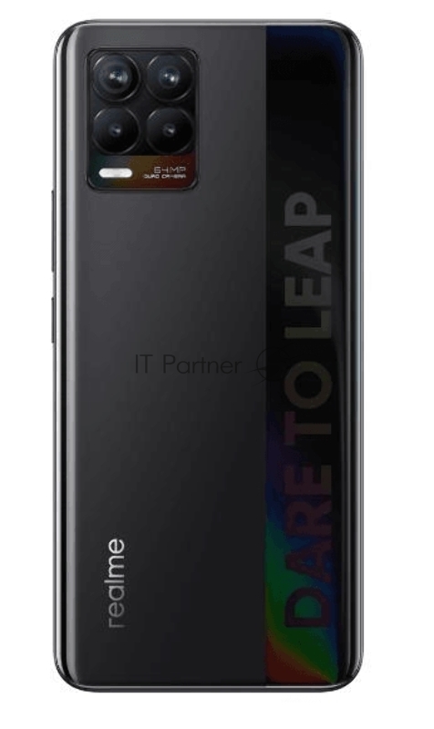 Смартфон Realme RMX3085 (realme 8) 6+128 ГБ цвет: черный (cyber black)