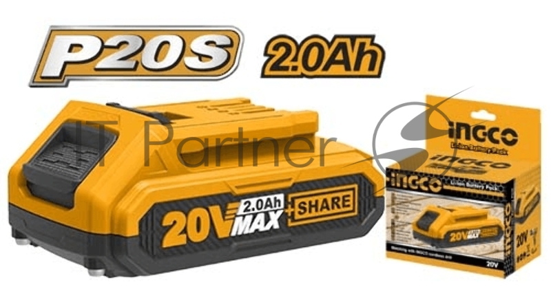 Аккумуляторная батарея Li-Ion Ingco FBLI20011