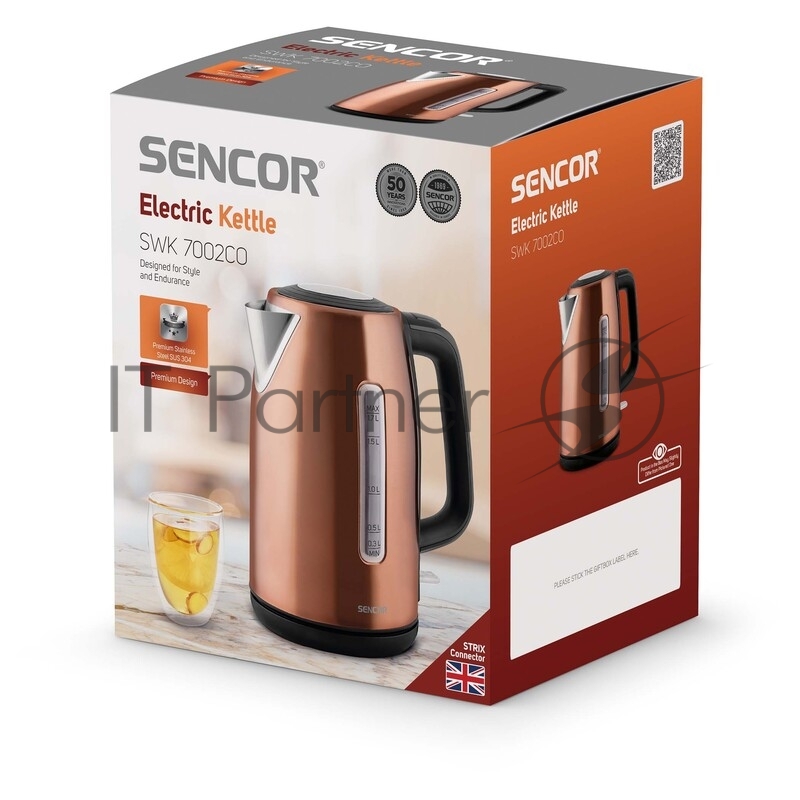 Электрический чайник Sencor SWK 7002CO