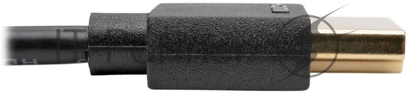 Кабель аудио-видео Tripplite HDMI (m)/HDMI (m) 0.9м. Позолоченные контакты черный (P569-003-SLIM)