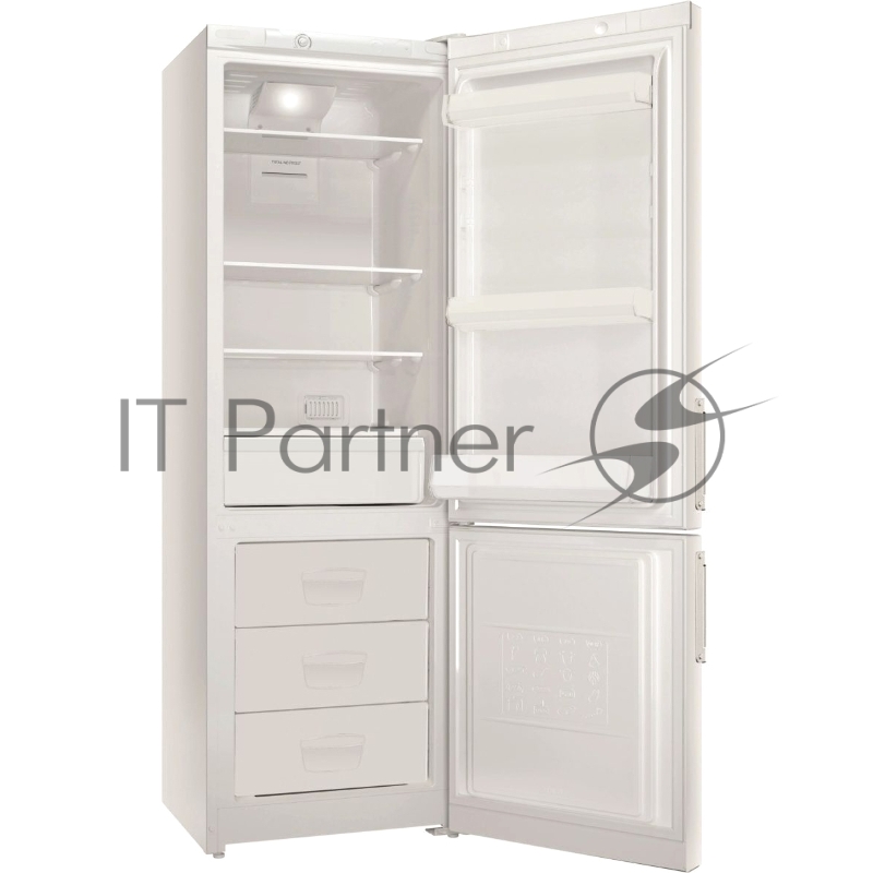 Холодильник Indesit ETP 20 Система охлаждения: Total No Frost Ускорение замораживания 2 ящика для овощей и фруктов Класс энергопотребления - A Потребление электроэнергии (кВт/24ч.) - 1,033 Общий полезный объем (л) - 324 Полезный объем холодильного о