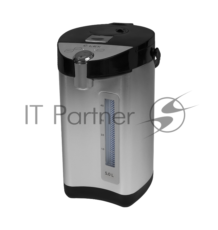 Термопот LEX LXTP3612, 5л серый с черным