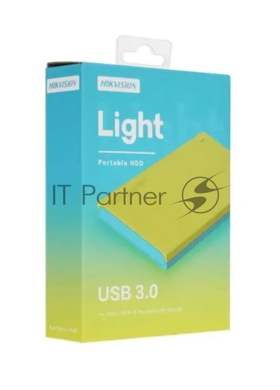 Накопитель внешний External HDD 2.5 Hikvision 2.0Tb T30 Series <HS-EHDD-T30/2T/GREEN> (USB3.0, зеленый)