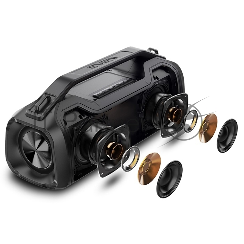 Мобильные колонки Sven PS-390 2.0 чёрные