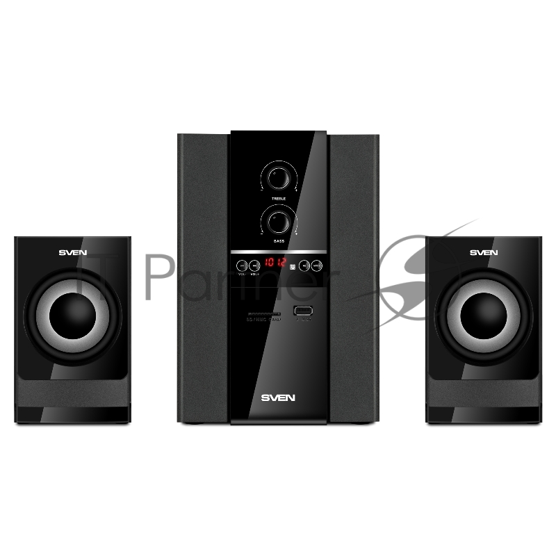 Колонки Sven MS-1821 2.1 черный 40Вт BT