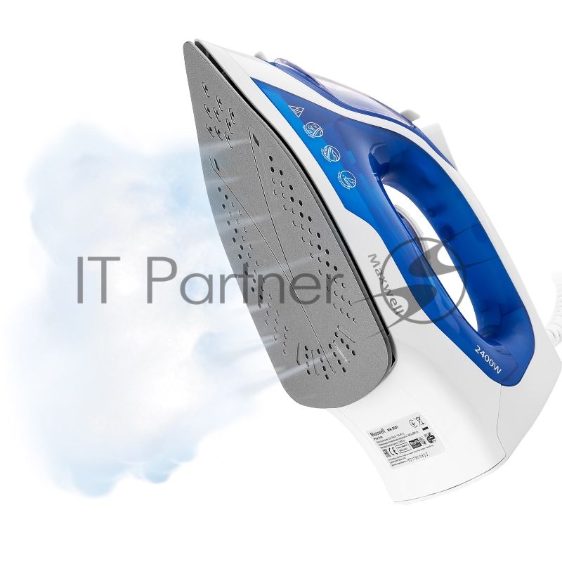 Утюг Maxwell MW-3007 (MC) синий/белый