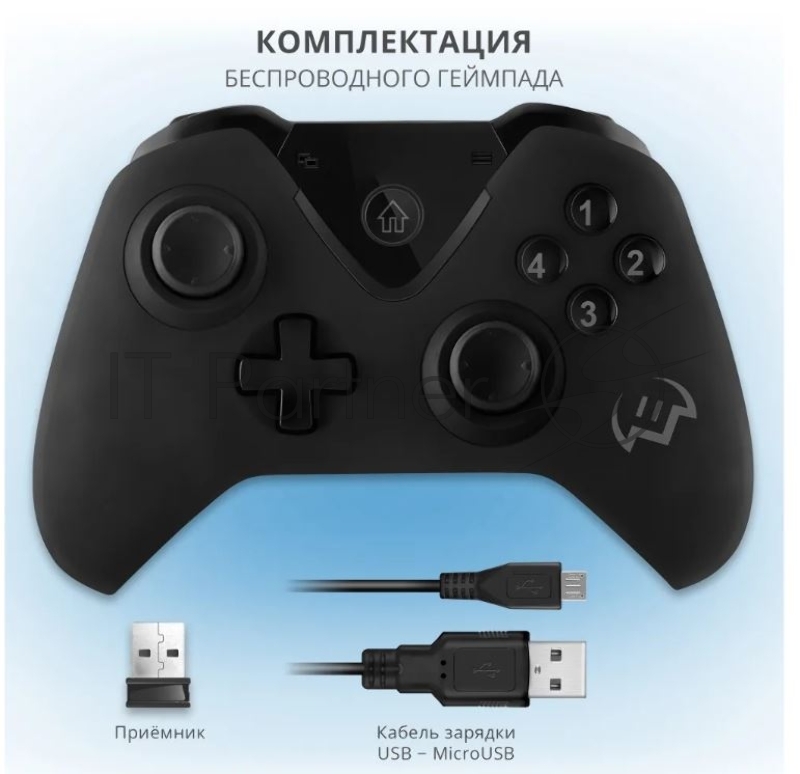 Геймпад Sven GC-5070 чёрный беспроводной