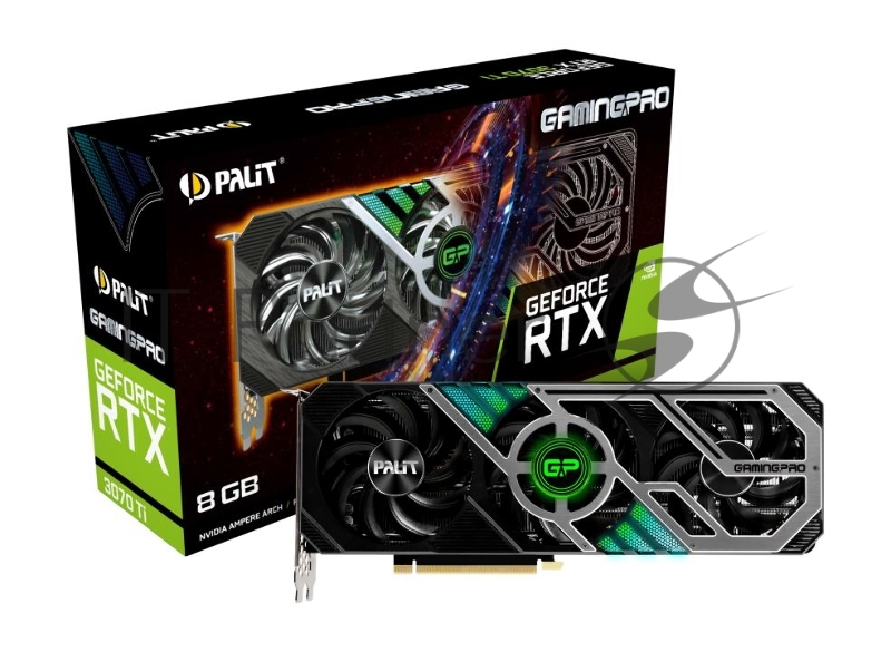 Видеокарта PCIE16 RTX3070TI 8GB RTX3070TI GAMINGPRO 8G PALIT