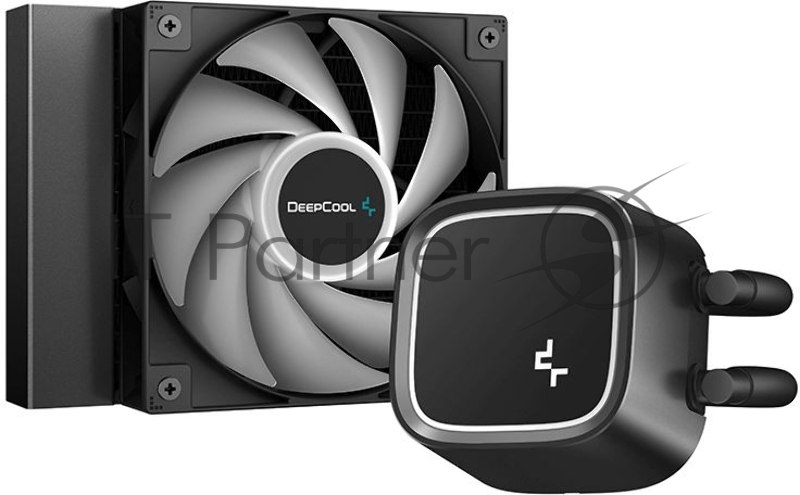 Система водяного охлаждения Deepcool LE300 Soc-AM5/AM4/1151/1200/1700 4-pin 18-33dB Al+Cu 945gr LED Ret