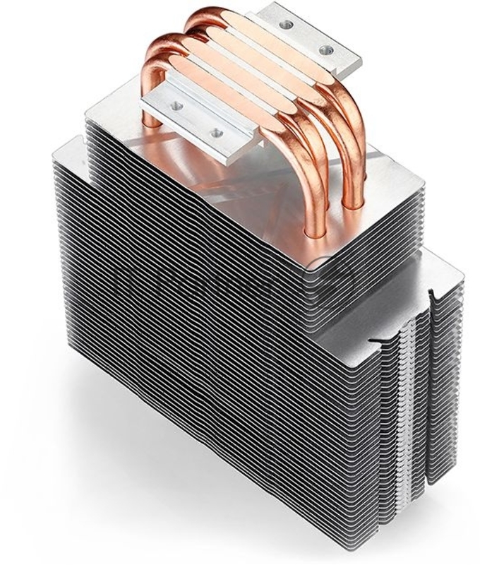 Устройство охлаждения(кулер) Deepcool GAMMAXX 400 BLUE BASIC Soc-AM4/1151/1200/1700 4-pin 18-30dB Al+Cu 130W 640gr LED Ret