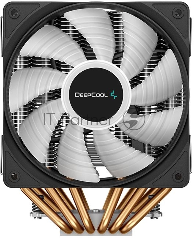 Устройство охлаждения(кулер) Deepcool Neptwin V3 Soc-AM4/1151/1200/1700 4-pin 15-27dB Al+Cu 220W 1000gr LED Ret