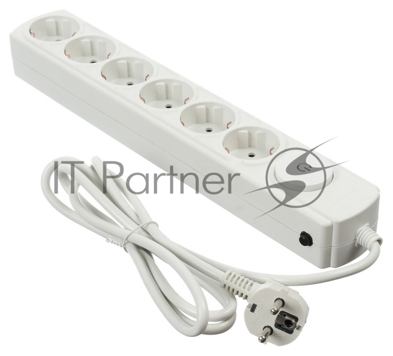 Сетевой фильтр Ippon BK212 1.8м (6 розеток) белый (коробка)