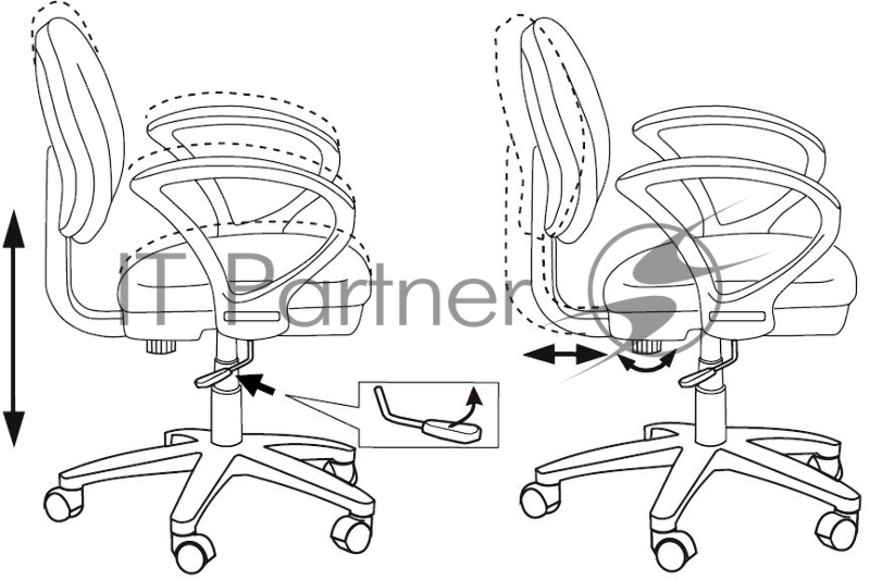 Кресло детское Бюрократ KD-3/WH/ARM фиолетовый Sticks 08 крестовина пластик пластик белый