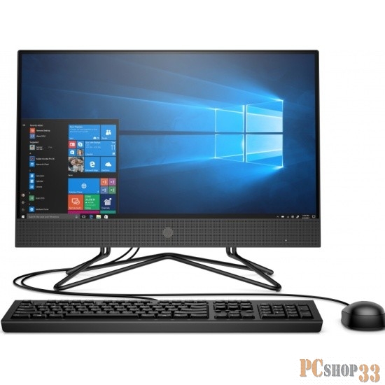 Моноблок HP 200 G4 All-in-One NT 21,5(1920 x 1080)Core i3-10110U,8GB,256 GB SSD,DVD-WR,usb kbd&mouse,Realtek RTL8821CE AC 1x1 BT,RTF Card,IronGray,5MP WebCam,FreeDOS,1Wty