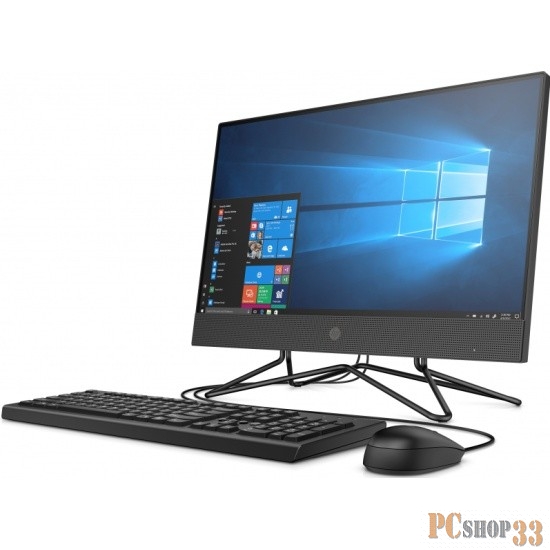 Моноблок HP 200 G4 All-in-One NT 21,5(1920 x 1080)Core i3-10110U,8GB,256 GB SSD,DVD-WR,usb kbd&mouse,Realtek RTL8821CE AC 1x1 BT,RTF Card,IronGray,5MP WebCam,FreeDOS,1Wty