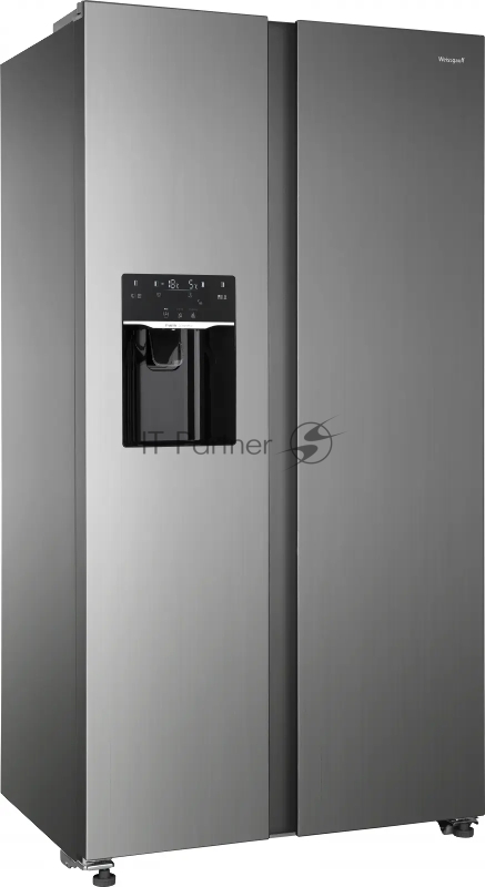 Холодильник Weissgauff WSBS 695 NFX Inverter Ice Maker нержавеющая сталь (двухкамерный)