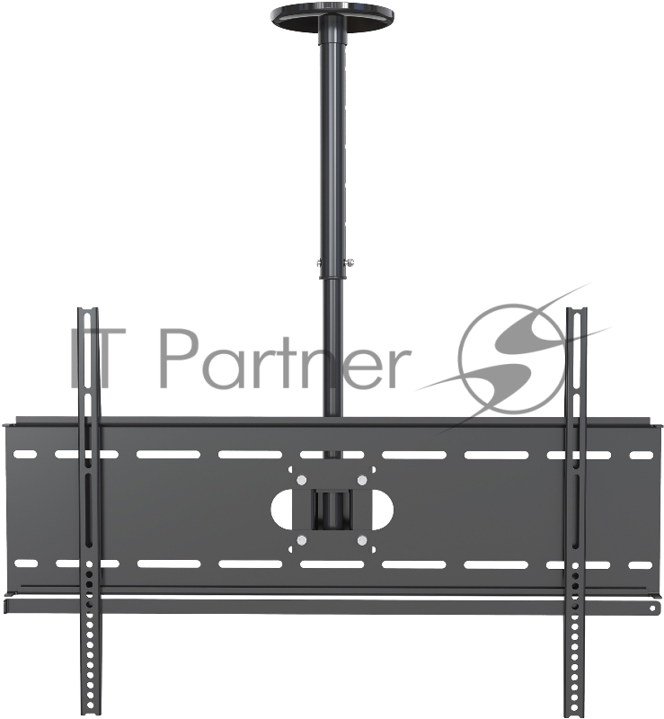 Кронштейн для телевизора Cactus CS-CP04-R черный 37-70 макс.81.6кг потолочный поворот и наклон