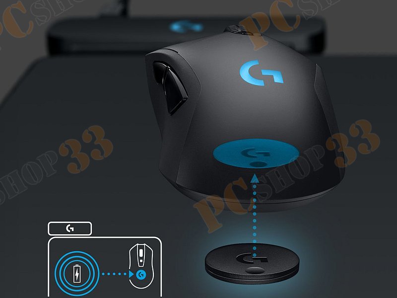 Коврик Logitech POWERPLAY 943-000110, с системой беспроводной зарядки (USB)